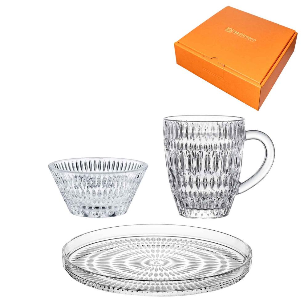 <ナハトマン エスノ> ナハトマン ドリンクセット プレート&ボウル&マグ セット (3個入)