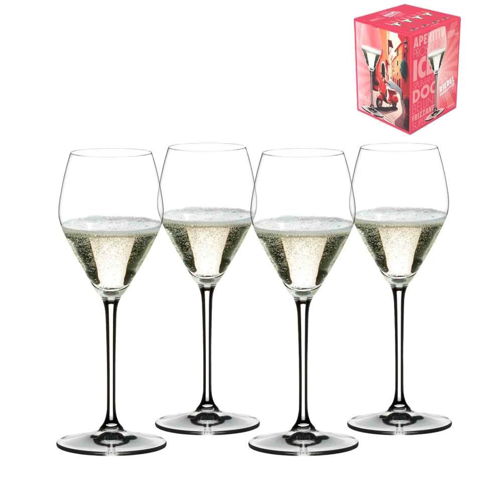<リーデル・ミキシングシリーズ> プロセッコ セット(4個入)