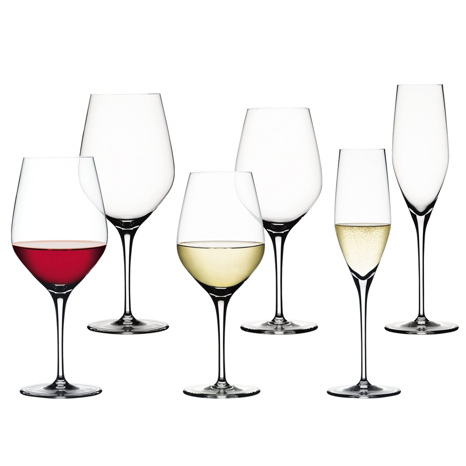 スターターセットu003e 赤ワイン/白ワイン/シャンパングラス(6個入) - シュピゲラウ 《 公式 》